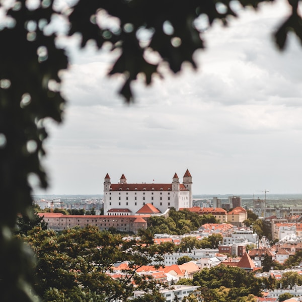 Bratislava castle panorama